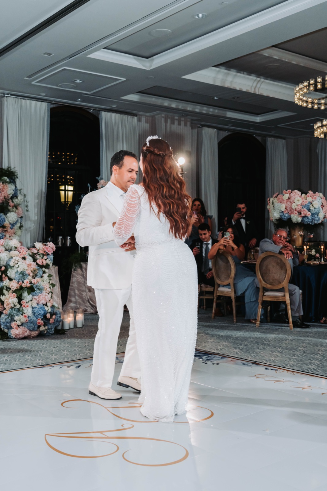 First dance at the reception
