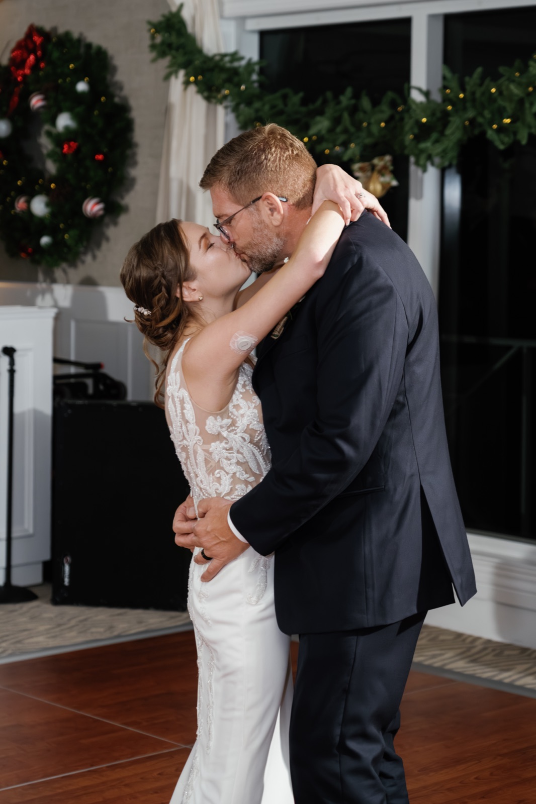 A quiet kiss